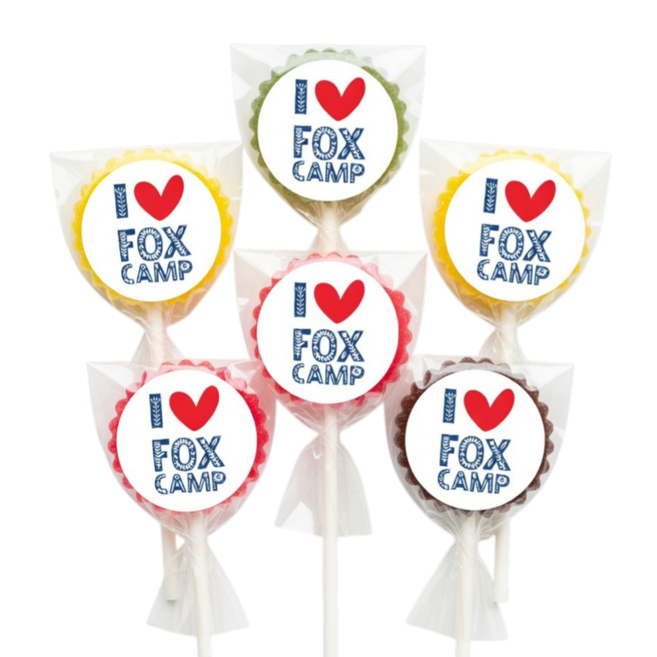 Брендированные леденцы без сахара I love FOX CAMP - Luppu